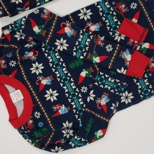 Hanna Andersson Christmas Holiday Pajamas Size 10